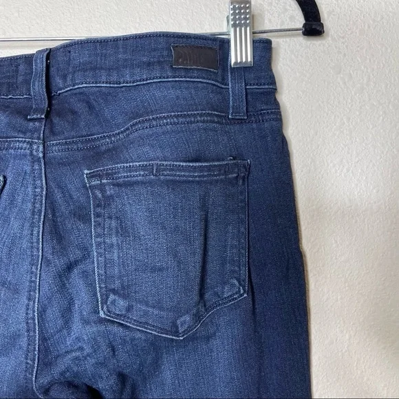 Paige Dark Wash Skyline Skinny Denim Jeans - Picture 6 of 6
